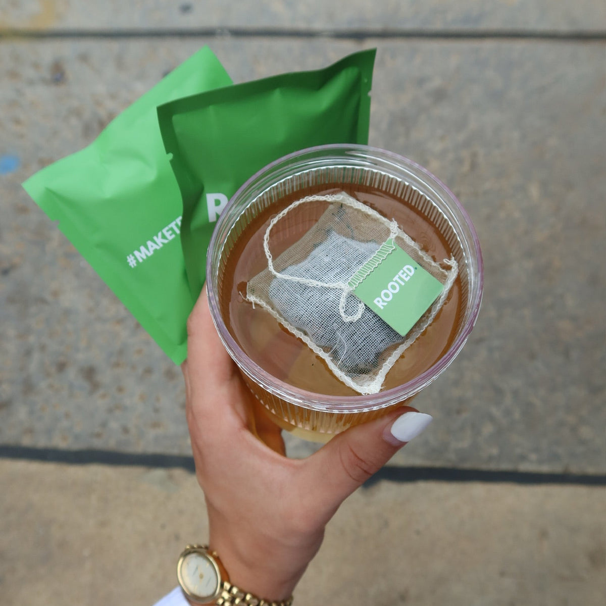 Rooted Tea Bags