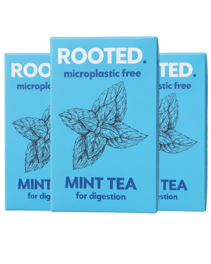 Microplastic Free Organic Mint Tea - 36 Bags (Best Deal) - PRE-ORDER