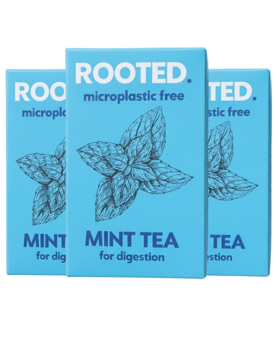 Microplastic Free Organic Mint Tea - 36 Bags (Best Deal)
